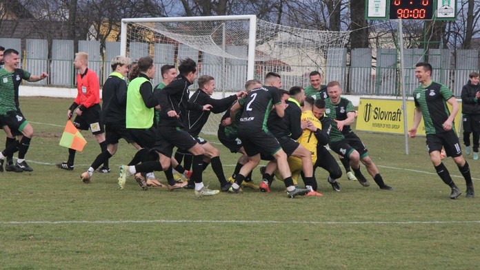 Futbalisti ŠK Odeva Lipany sa tešia z postupu do semifinále Slovnaft Cupu