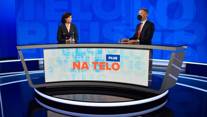 Veronika Remišová v Na telo plus.