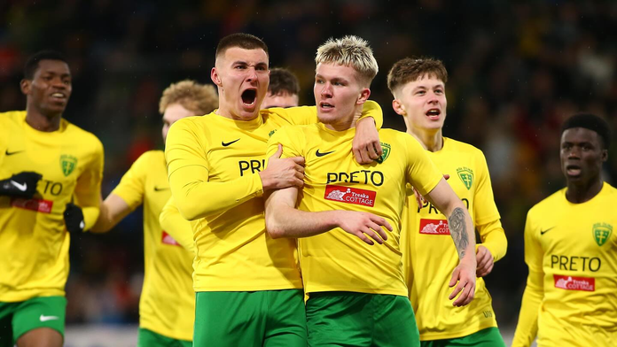 Radosť žilinských mladíkov po góle do siete Borussie Dortmund