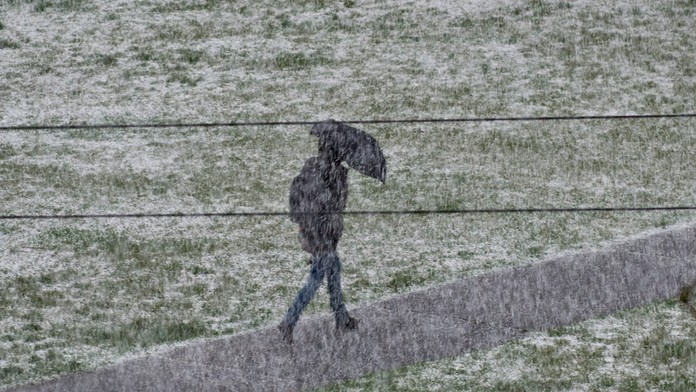 Sneženie - ilustračná snímka