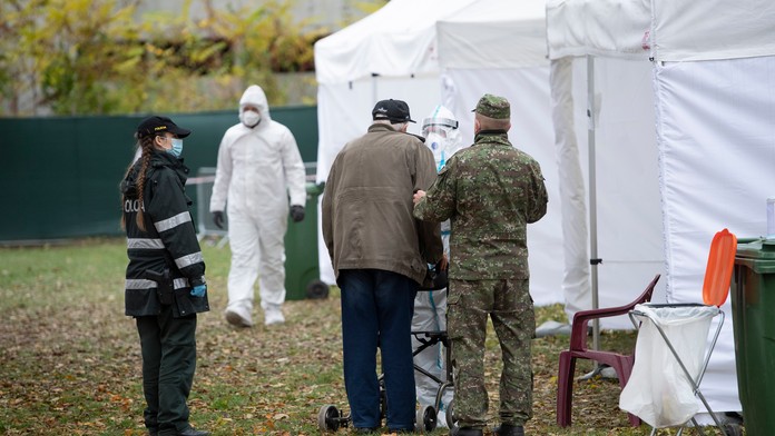 Testovanie v Žiline.