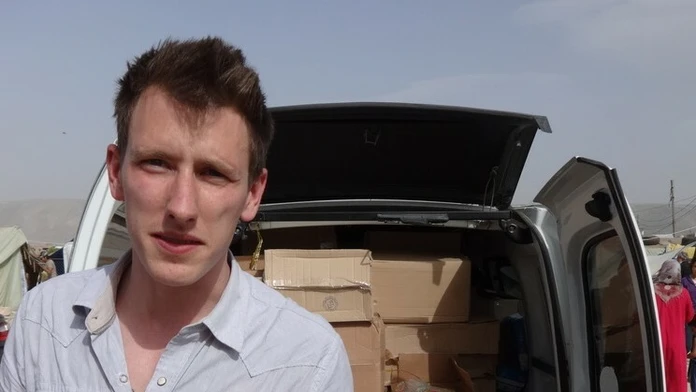 Peter Kassig z amerického štátu Indiana, ktorému extrémistická organizácia Islamský štát na poslednom videozázname pohrozila odr