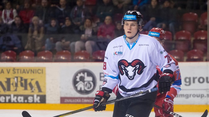 Pavol Skalický na archívnej snímke v drese Banskej Bystrice.