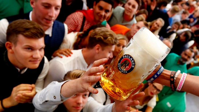 Otvorenie Oktoberfestu.