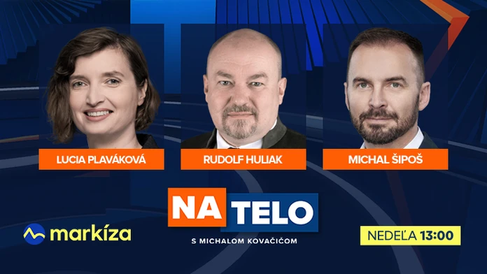 Hosťami relácie Na telo budú Lucia Plaváková, Rudolf Huliak a Michal Šipoš
