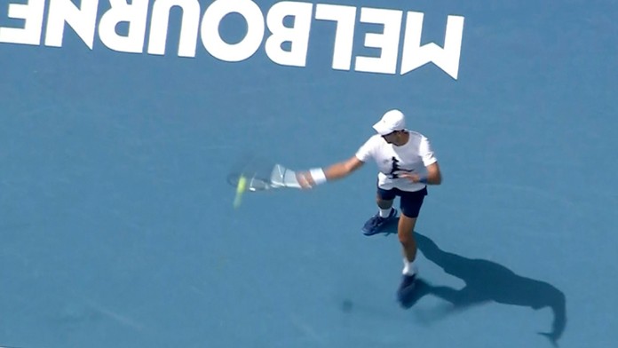 Novak Djokovič už po prepustení trénoval.