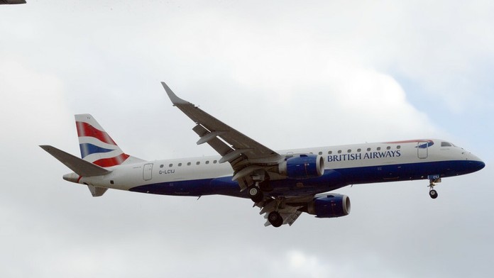 lietadlo spoločnosti British Airways