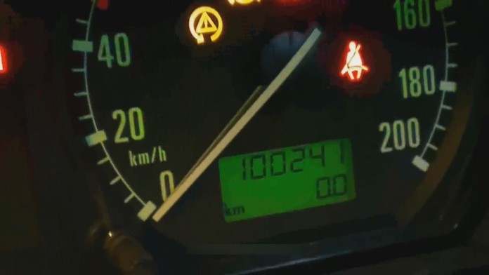 Stočené kilometre na aute