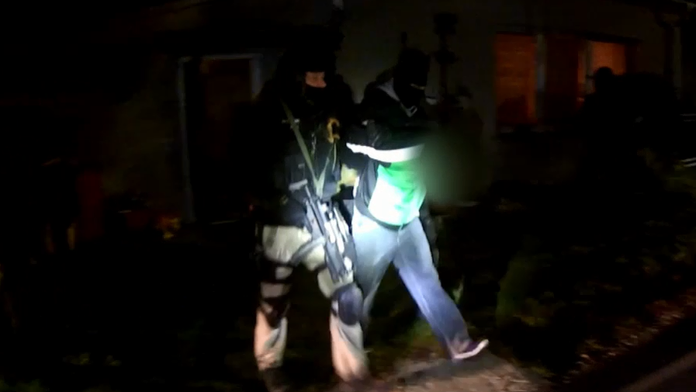 Odvádzanie Ľubomíra Behana (archívna snímka)