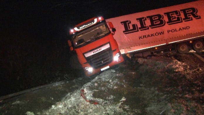 Najhoršie skončil poľský kamión s ukrajinským šoférom.