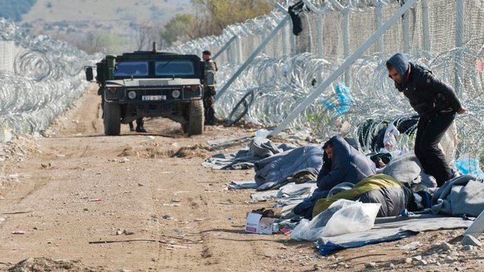 Macedónsko–grécke hranice.