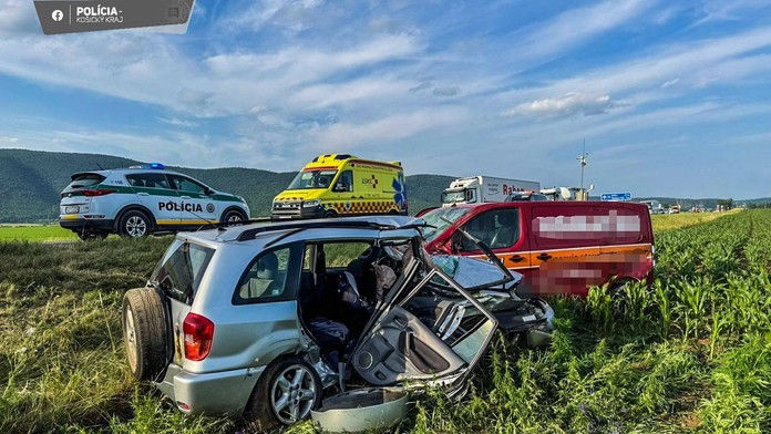 Pre vážnu nehodu uzavreli vjazd do Turne nad Bodvou od Moldavy nad Bodvou