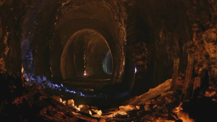 Železničný tunel v Kraľovanoch.