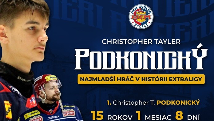 Nový rekord slovenskej ligy. Syn známeho otca len nedávno dovŕšil 15 rokov, teraz debutoval medzi mužmi