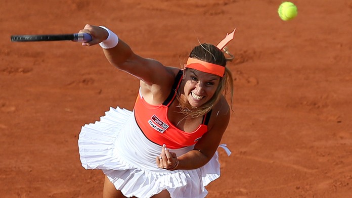 Dominika Cibulková na Roland Garros.
