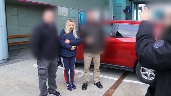 Willian z Chelsea v dueli na pôde Arsenalu.