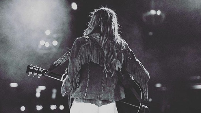 Fialová obloha nad Floridou