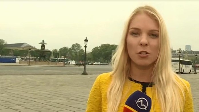 Naša redaktorka Veronika Cifrová Ostrihoňová v Paríži.