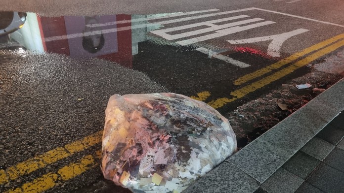 Balóny s odpadkami v Južnej Kórei