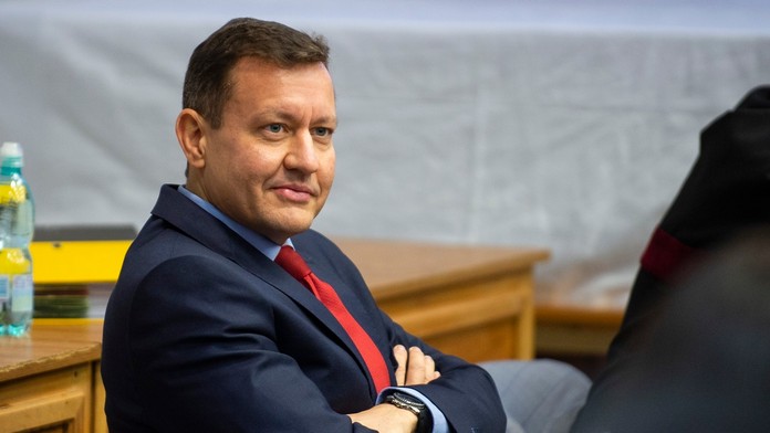 Petra Vlhová počas 1. kola slalomu vo Svetom pohári žien vo fínskom Levi.