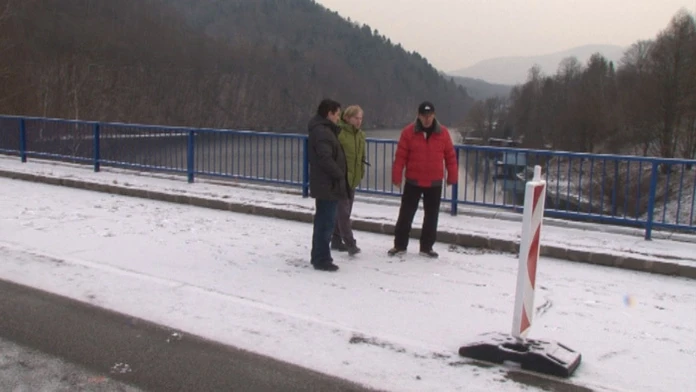 Most cez Ružín.