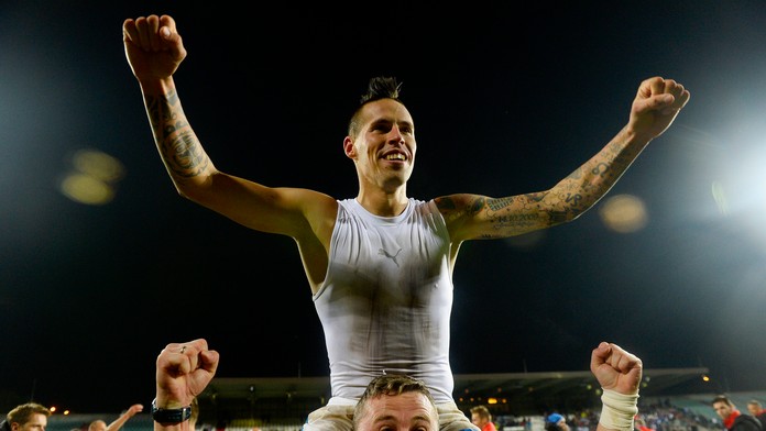 Marek Hamšík na archívnej snímke.