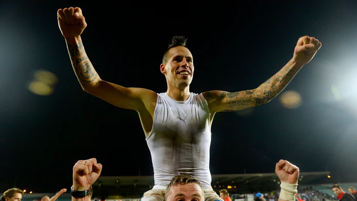 Marek Hamšík na archívnej snímke.