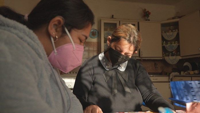 Milena Kučeráková s dcérou.