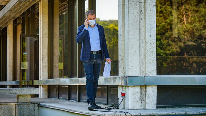 Premiér Igor Matovič.