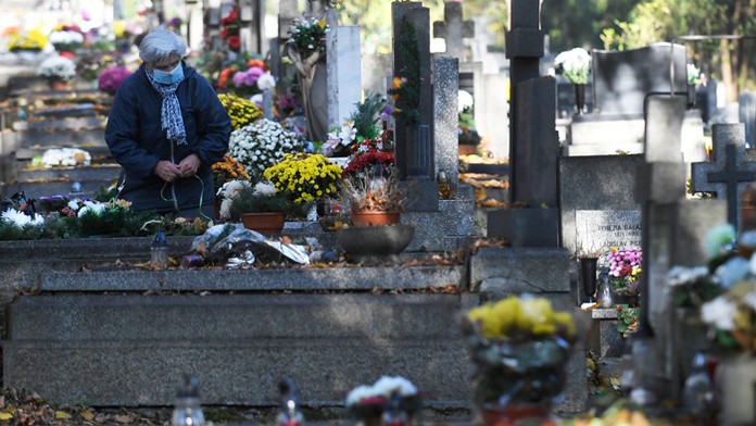 Verejný cintorín v Košiciach.