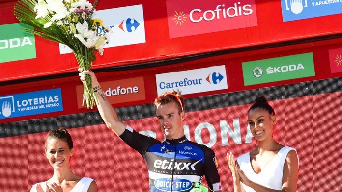 Víťaz etapy Gianni Meersman.