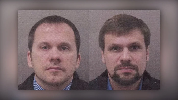 Ruskí agenti Alexander Petrov a Ruslan Boširov.