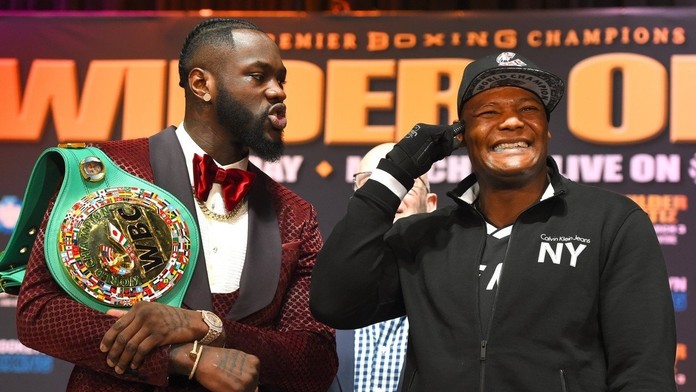 Deontay Wilder vs. Luis Ortiz.