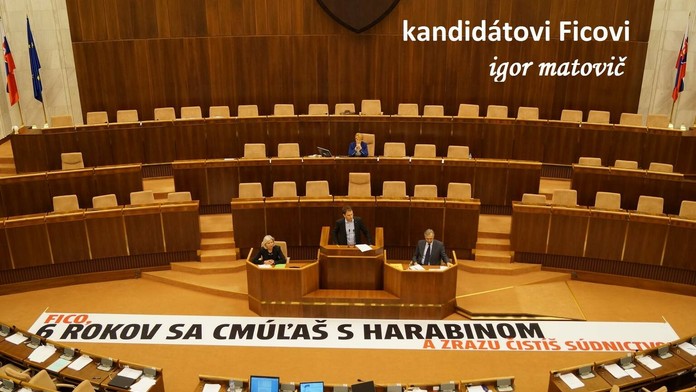 Matovič a harabinove cmuľanie