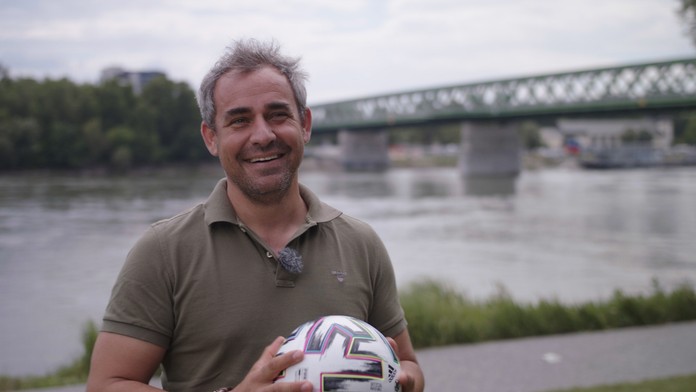 Filip Tůma rozprával o futbale.