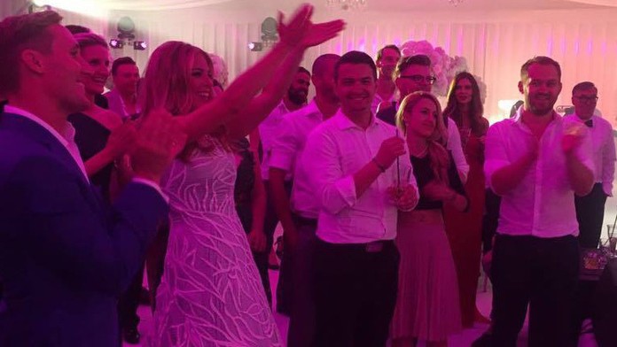 Nové fotografie zo svadby Sajfu a Veroniky: Nahliadnite do jej zákulisia