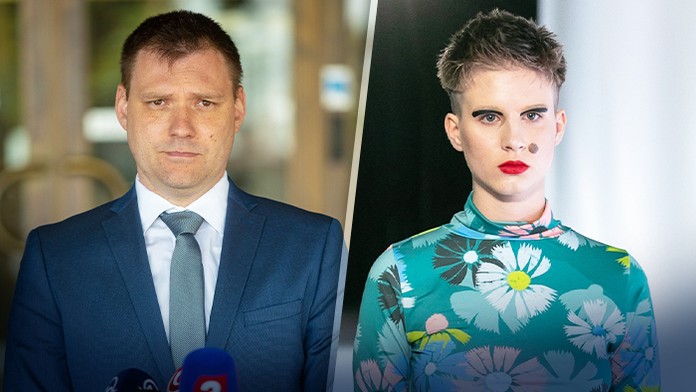 Tomáš Taraba a Emma Čaputová.