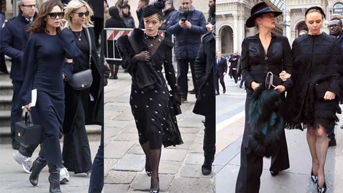 Victoria Beckham, Rita Ora, Kate Moss. 