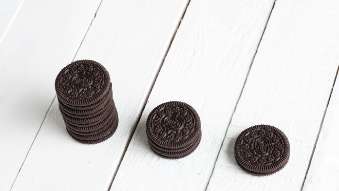Sušienky Oreo.