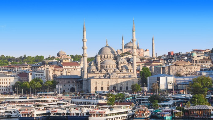 Yeni Cami v Istanbule.