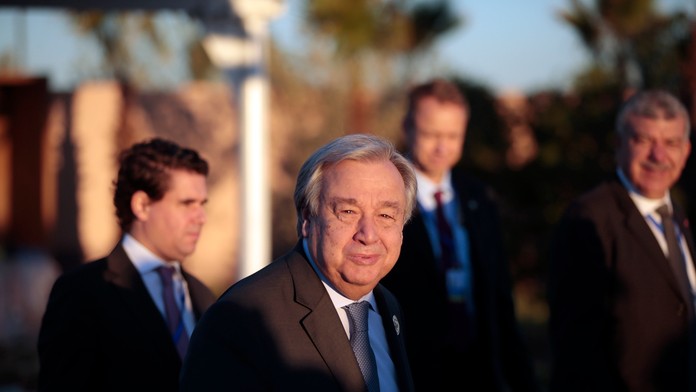 Generálny tajomník OSN Antonio Guterres na konferencii OSN 