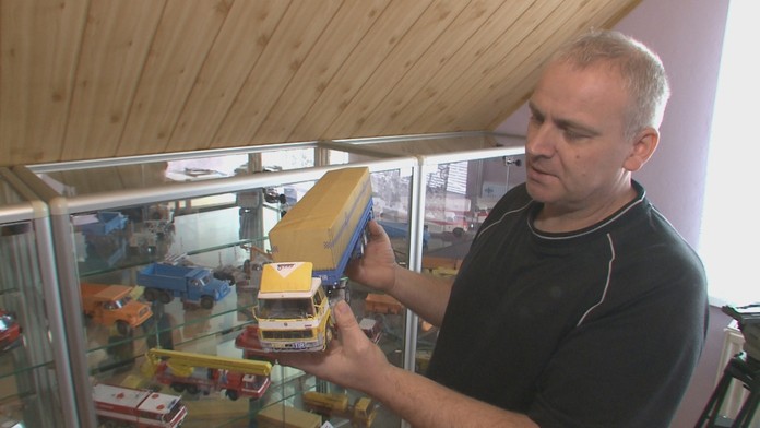 Modelár Pavol Pasternák.