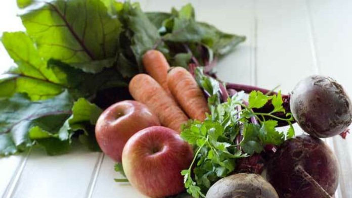 Cvikla, mrkva, jablko