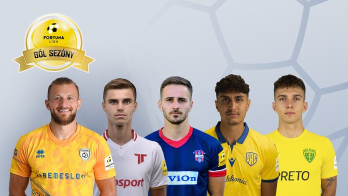 Jeden krajší ako druhý. Pozrite si nominácie na ocenenie Gól sezóny vo Fortuna lige