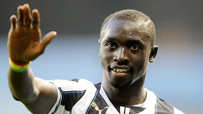 Papiss Demba Cissé na archívnej snímke.