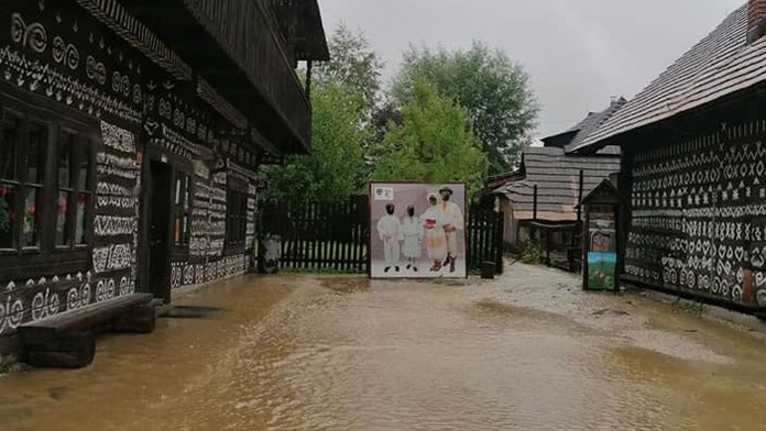 Zatopené Čičmany.