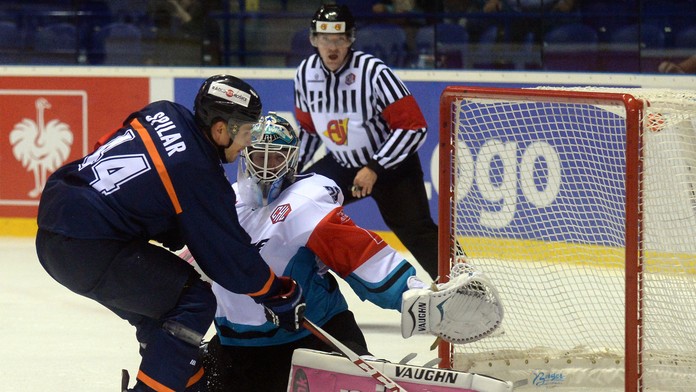 Jedným z dvoch úspešných košických strelcov v druhom zápase hokejovej Ligy majstrov bol Gabriel Spilar.