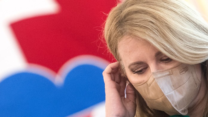 Prezidentka Zuzana Čaputová.