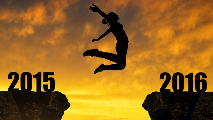 Šťastný Nový rok 2016.