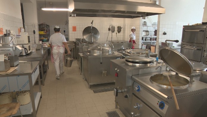 Školská jedáleň.